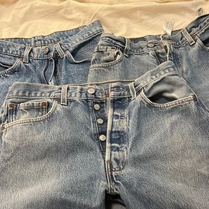 Lot vintage Levi’s - modern sizes 25-28
